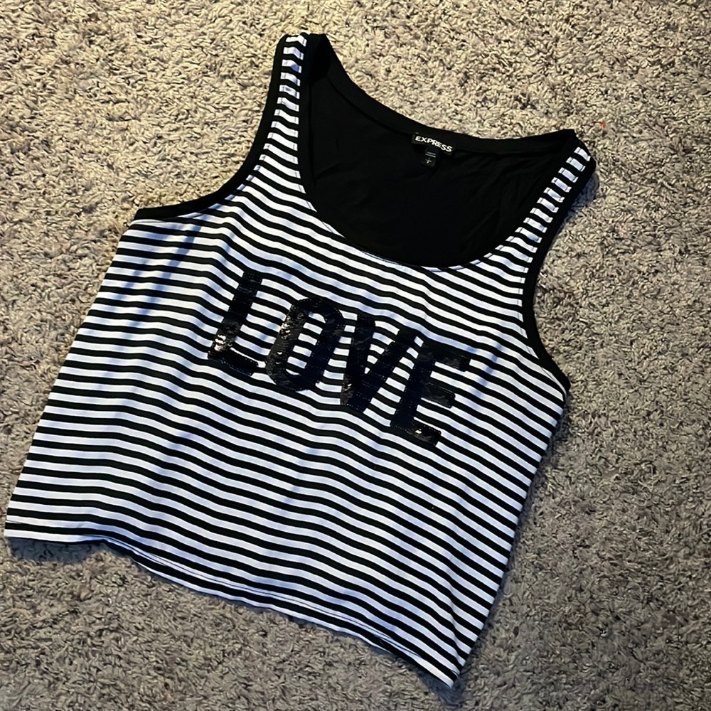❌SOLD❌ Express Crop Tank Top S